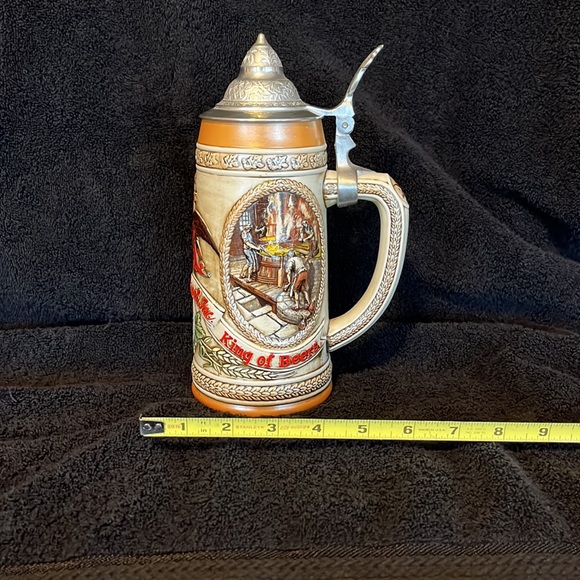 1985 Tomorrow’Treasures A Series Anheuser Beer Stein Collectible #96452 - Picture 9 of 9